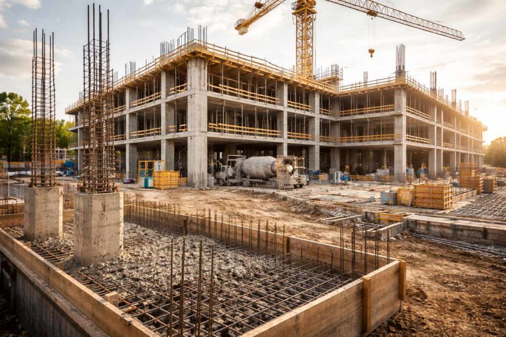 hormigón de alta calidad